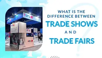 What is the difference between trade shows and trade fairs?