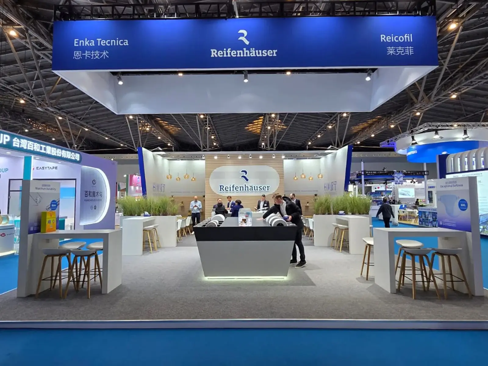 Exhibition stand hire for reifenhauser