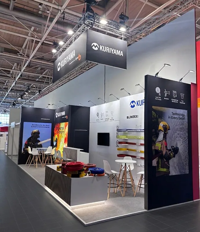 31.5 Sqm Booth for Kuriyama – USA Interschutz 2026, Hanover